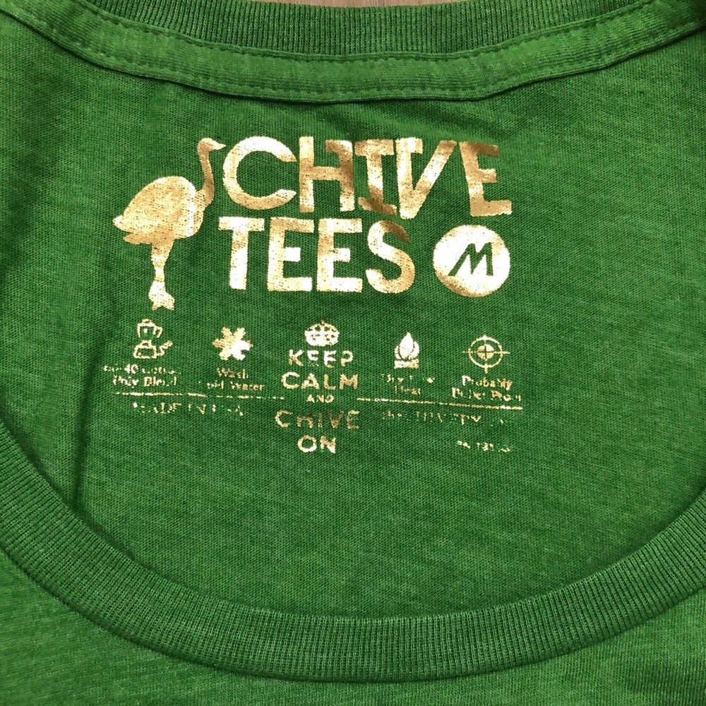 Ladies Chive tee - Picture 2 of 3